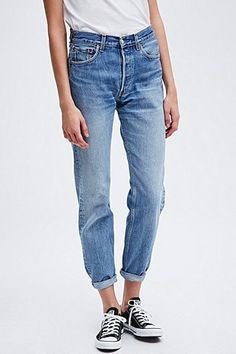 Vintage LEVI'S Boyfriend Jeans In Your Size Denim Levi Mid-High-Waist Vintage Distressed Jeans