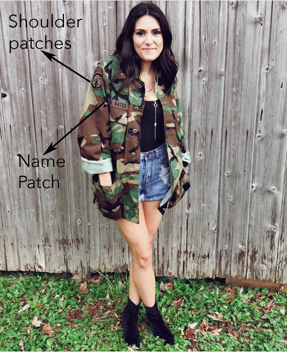 Vintage Camo Jacket 90s Military Authentic Army Issued Slouchy Grunge Button Down All Sizes