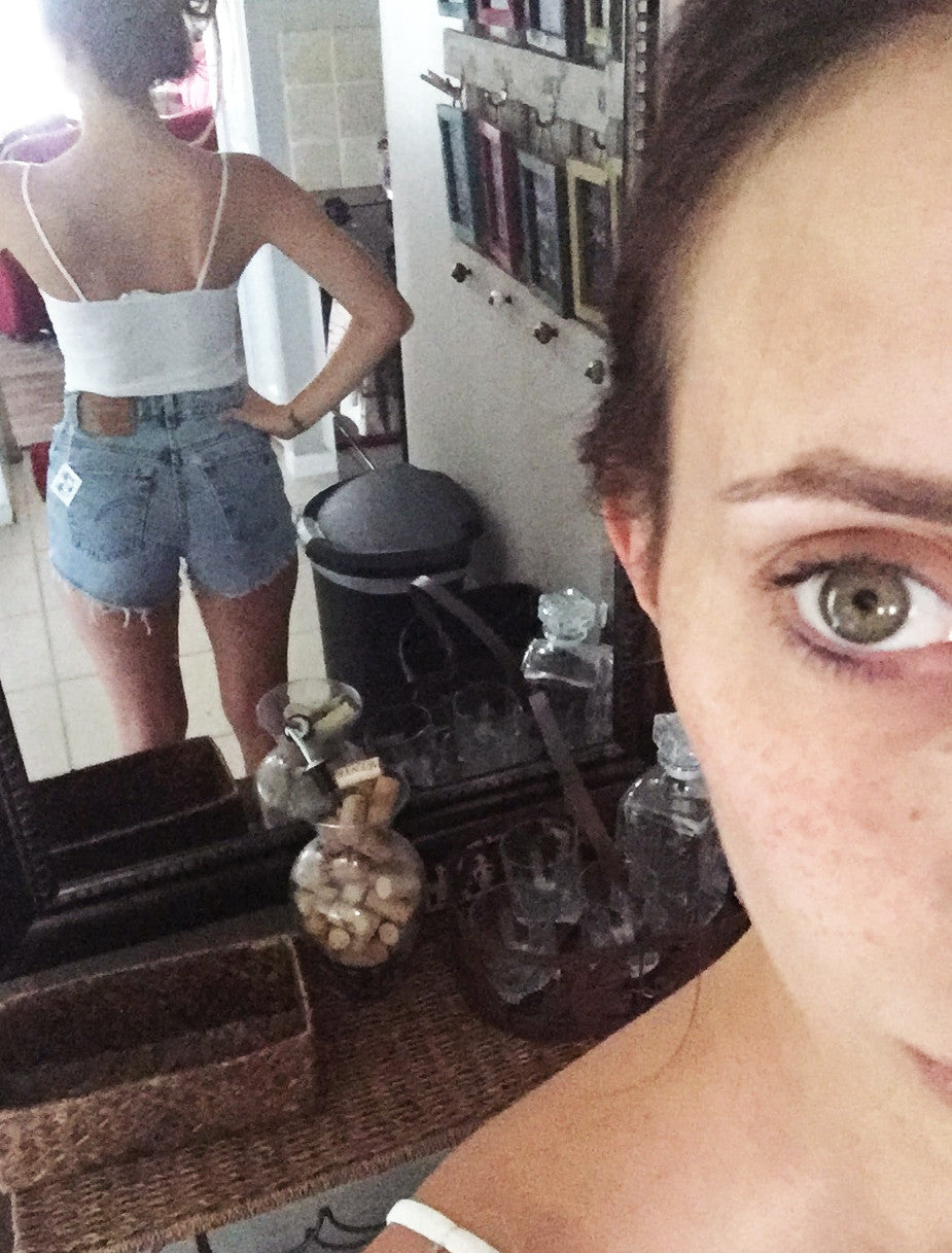 LEVI Denim Cutoff Shorts Vintage Custom-fit Jean Shorts All Sizes