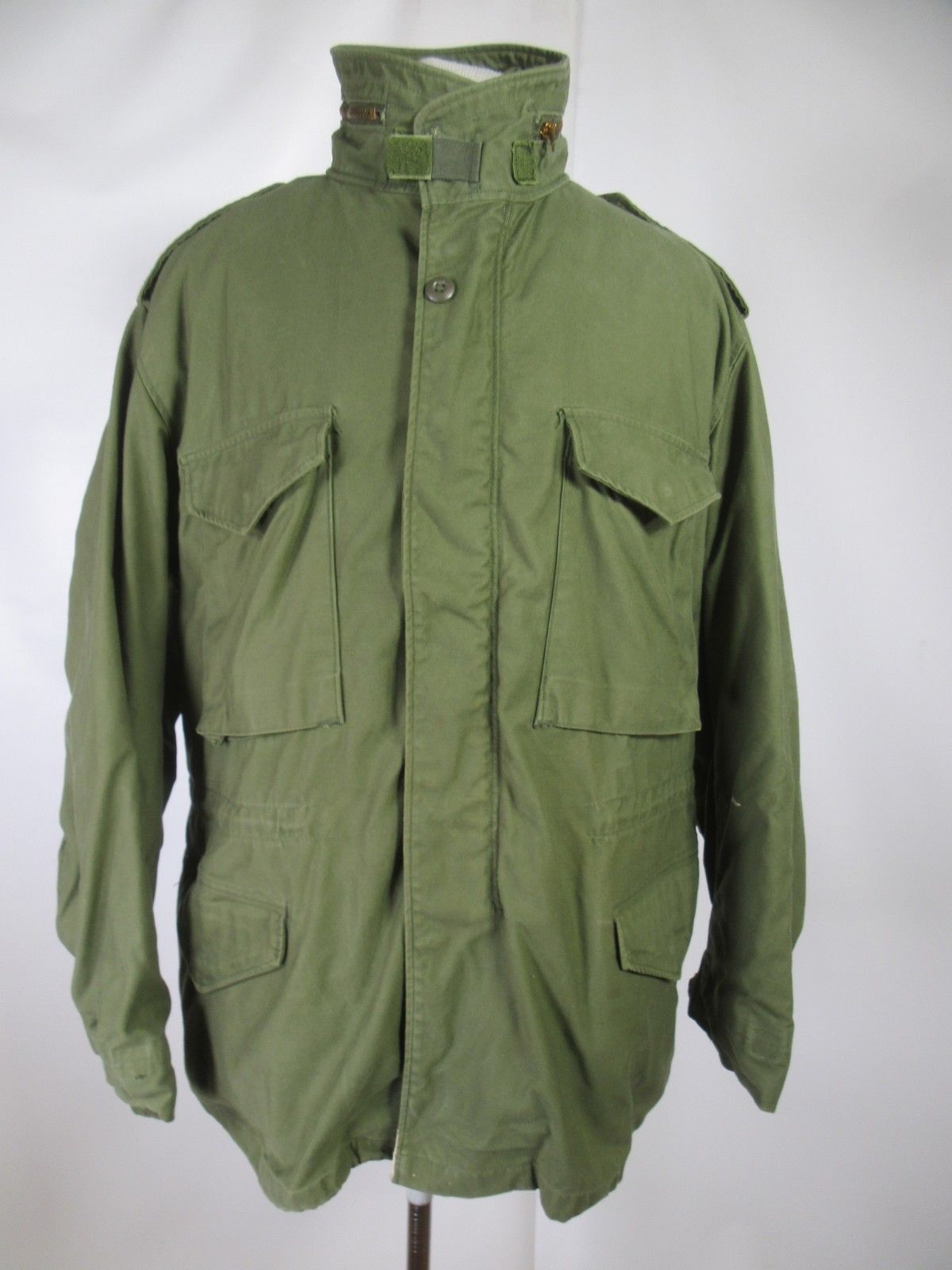 Vintage Green Army Jacket WINTER Coat Authentic Military Issue 1960-19 ...