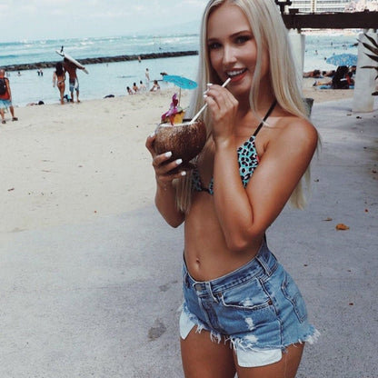 Vintage Levi's Shorts Denim Cutoffs Mid-waist Distressed Levi Jean Shorts