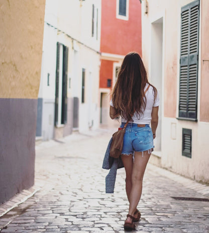 LEVI Denim Cutoff Shorts Vintage Custom-fit Jean Shorts All Sizes