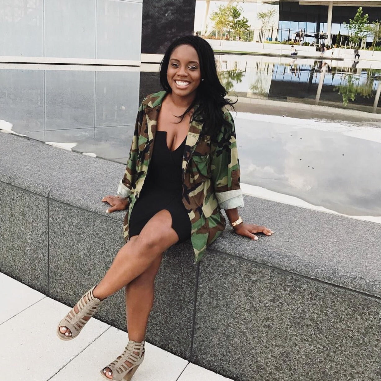 Vintage Military Jacket Camo Army Button Down Camo Shirt Jacket IN YOUR SIZE