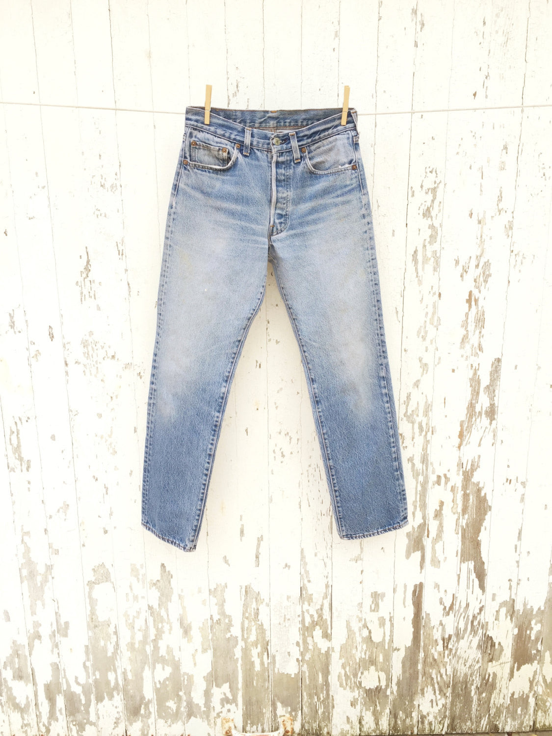 Vintage LEVI'S Boyfriend Jeans In Your Size Denim Levi Mid-High-Waist Vintage Distressed Jeans