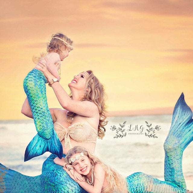 Mermaid Crown Seashell Head Piece Flapper Wedding Hawaiian Ocean Head Piece