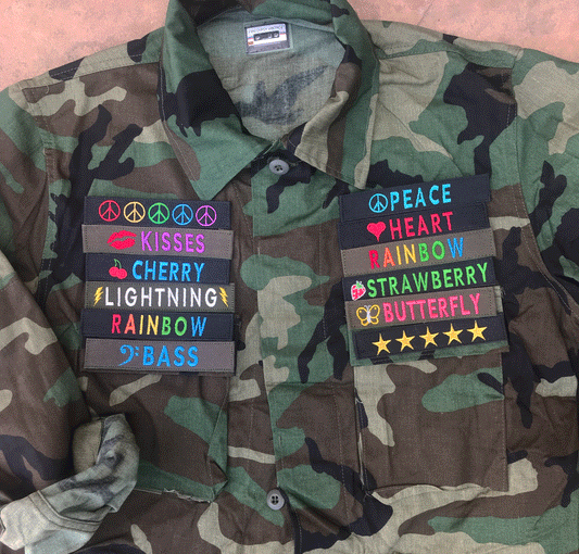 Custom "YOUR NAME" embroidered PATCH only PUT YOUR NAME ON IT