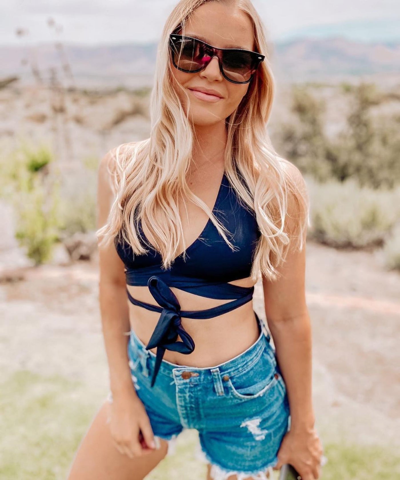 Vintage high waisted wrangler shorts on sale