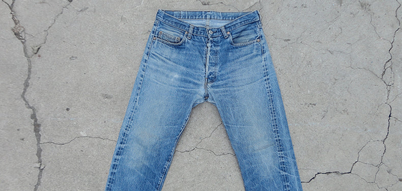 Vintage LEVI'S Boyfriend Jeans In Your Size Denim Levi Mid-High-Waist Vintage Distressed Jeans