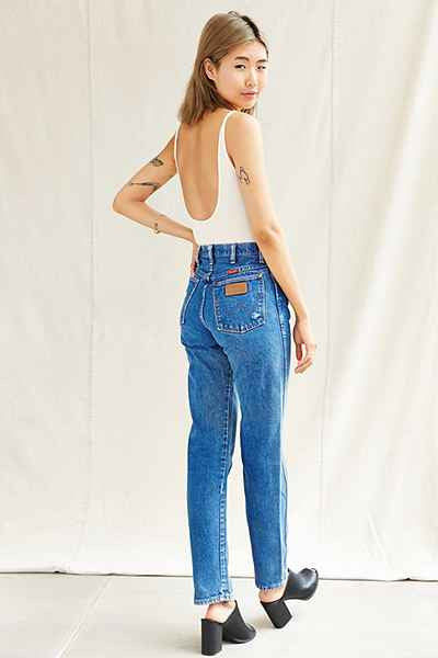 Vintage WRANGLER Jeans High Waist Denim All Sizes Custom Fit